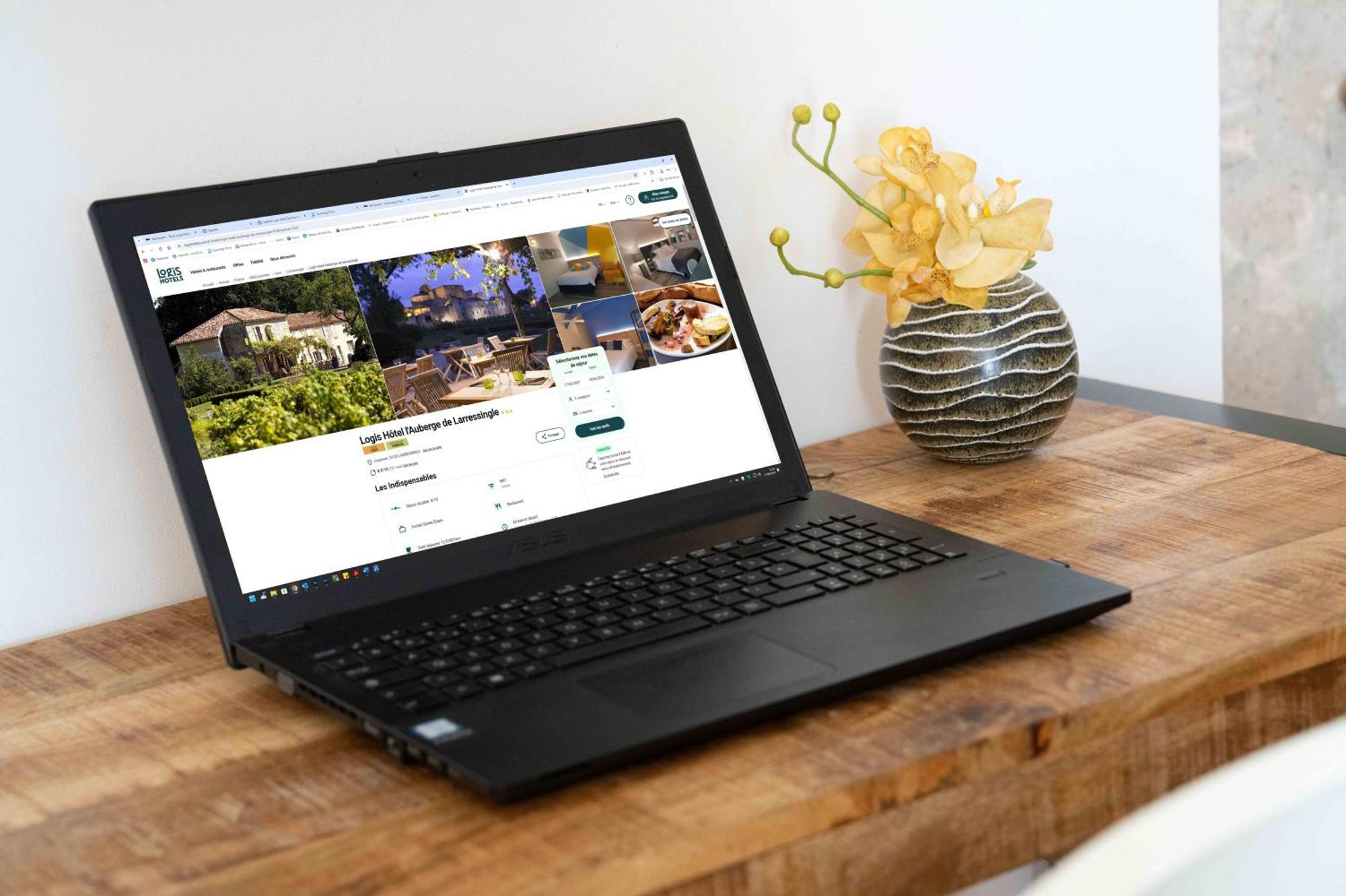 Logis L'Auberge De 라렌싱글레 외부 사진