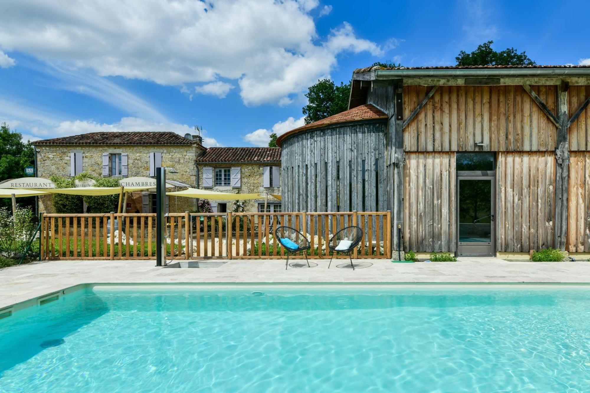 Logis L'Auberge De 라렌싱글레 외부 사진